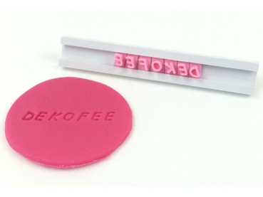Embossing Set - Letters and Numbers - Italic